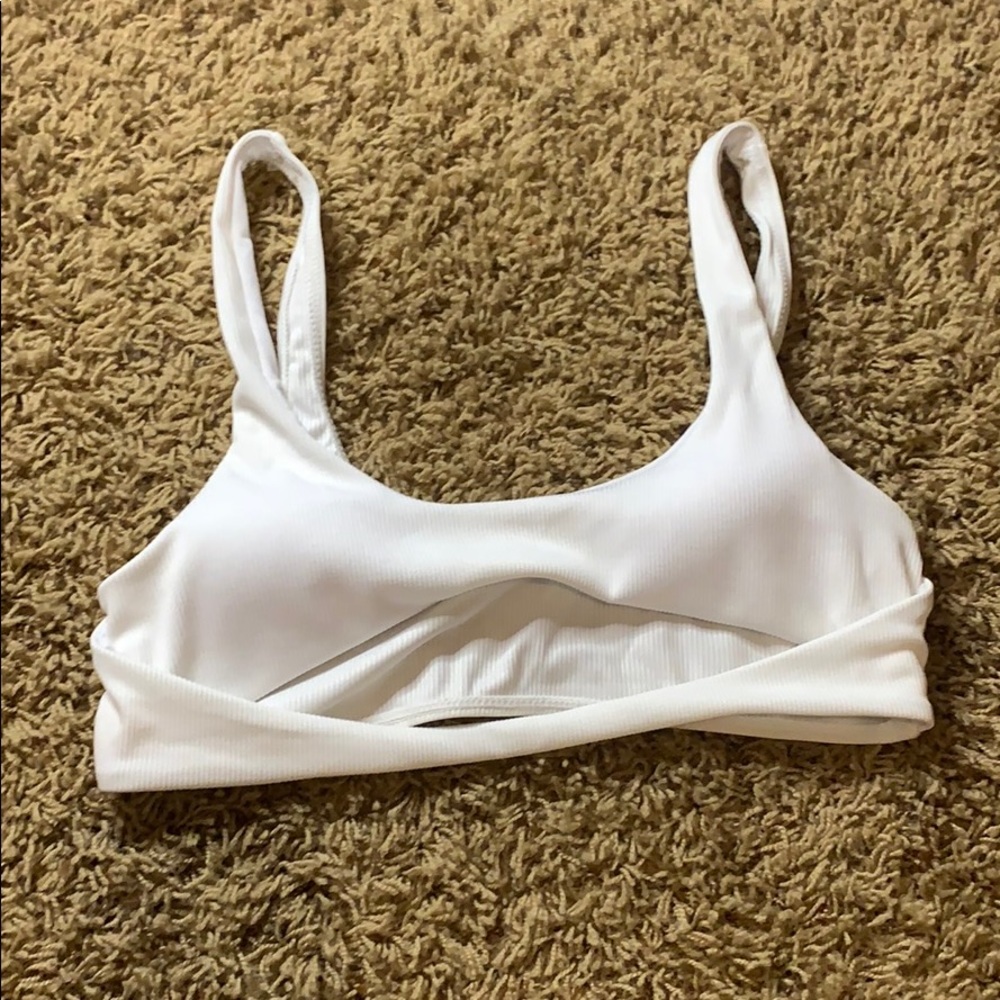 Shein peek a boo top